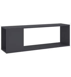 Meuble TV Gris 100x24x32 cm Aggloméré