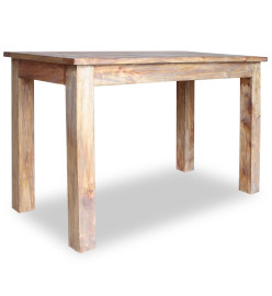 Table de salle à manger Bois de récupération 120 x 60 x 77 cm