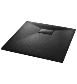 Bac de douche SMC Noir 90 x 90 cm