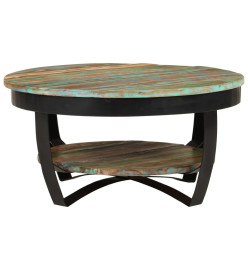 Table basse Bois massif de récupération 65 x 32 cm