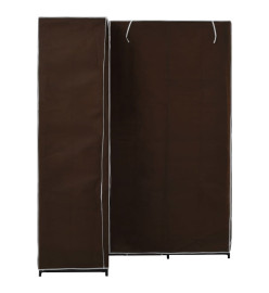 Garde-robe d'angle Marron 130x87x169 cm