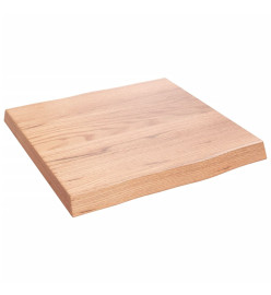 Dessus de table bois chêne massif traité bordure assortie