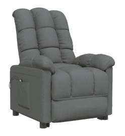 Fauteuil Gris foncé Tissu