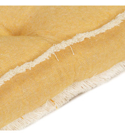 Coussin de canapé palette Jaune 73x40x7 cm