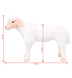 Jouet en peluche Mouton Blanc XXL