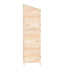 Remise de jardin 55x52x174,5 cm Bois de sapin solide