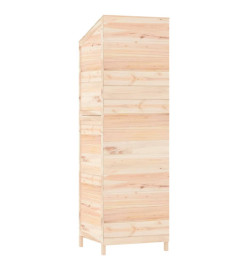 Remise de jardin 55x52x174,5 cm Bois de sapin solide