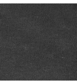 Écran de balcon en tissu Oxford anthracite de 75x600 cm