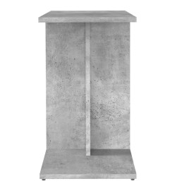 Table d'appoint Gris béton 50x30x50 cm Aggloméré