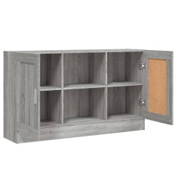 Buffet Sonoma gris 120x30,5x70 cm Bois d'ingénierie