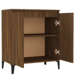 Buffet Chêne marron 60x35x70 cm Bois d'ingénierie