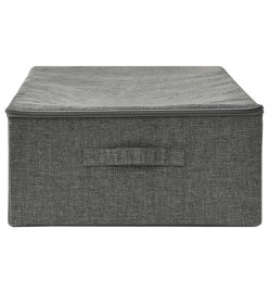 Boîte de rangement Tissu 70x40x18 cm Anthracite