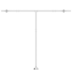 Auvent automatique avec capteur de vent et LED 350x250 cm Crème