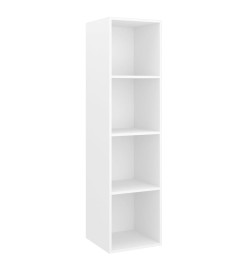 Ensemble de meuble TV 2 pcs Blanc Aggloméré