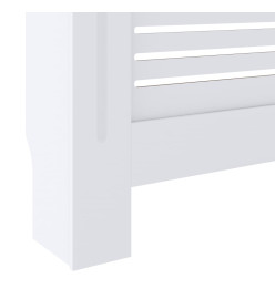 Cache-radiateur MDF Blanc 205 cm