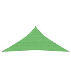 Voile d'ombrage 160 g/m² Vert clair 5x5x5 m PEHD