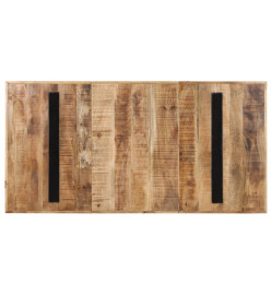 Table de salle à manger 180x90x76 cm Bois de manguier brut