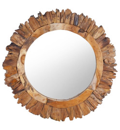 Miroir mural 60 cm Teck Rond