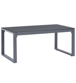 Table basse 90x50x40 cm Aluminium