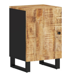 Armoire de salle de bain 38x33x58 cm bois massif de manguier