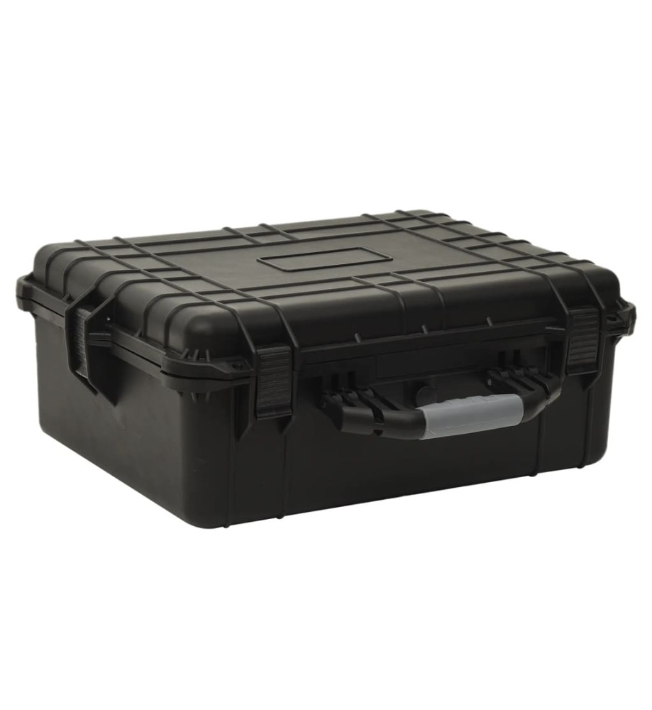 Valise de vol portable Noir 55x43x21 cm PP