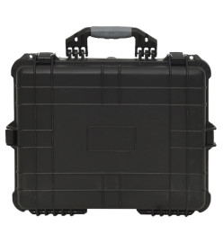 Valise de vol portable Noir 55x43x21 cm PP