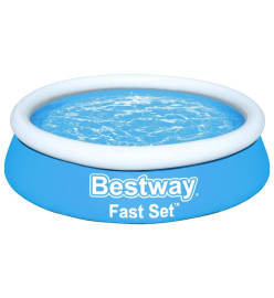 Bestway Piscine gonflable Fast Set Rond 183x51 cm Bleu