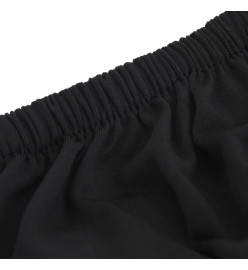 Housse extensible de canapé 2 places Crème Jersey de polyester