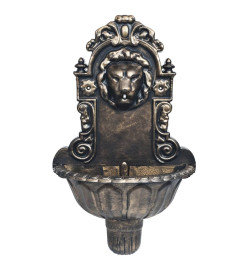 Fontaine murale Design de tête de lion Bronze