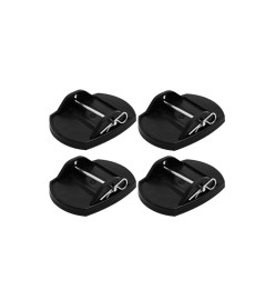 ProPlus Patins de support de caravane 4 pcs avec broches métalliques