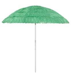 Parasol de plage Hawaii Vert 240 cm