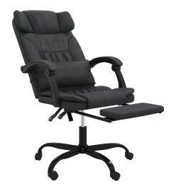 Fauteuil inclinable de bureau Noir Similicuir