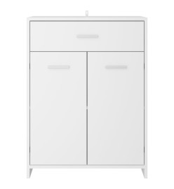 Armoire de salle de bain Blanc 60x33x80 cm Aggloméré