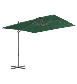 Parasol avec base portable Vert