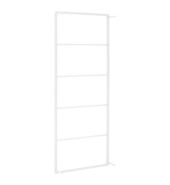 Porte-serviette Blanc 45x10x115 cm Acier