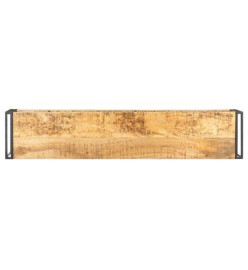 Meuble TV 150x30x40 cm Bois de manguier brut