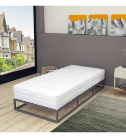Matelas 120 x 200 cm 7 zones Ressort ensaché 20 cm H2