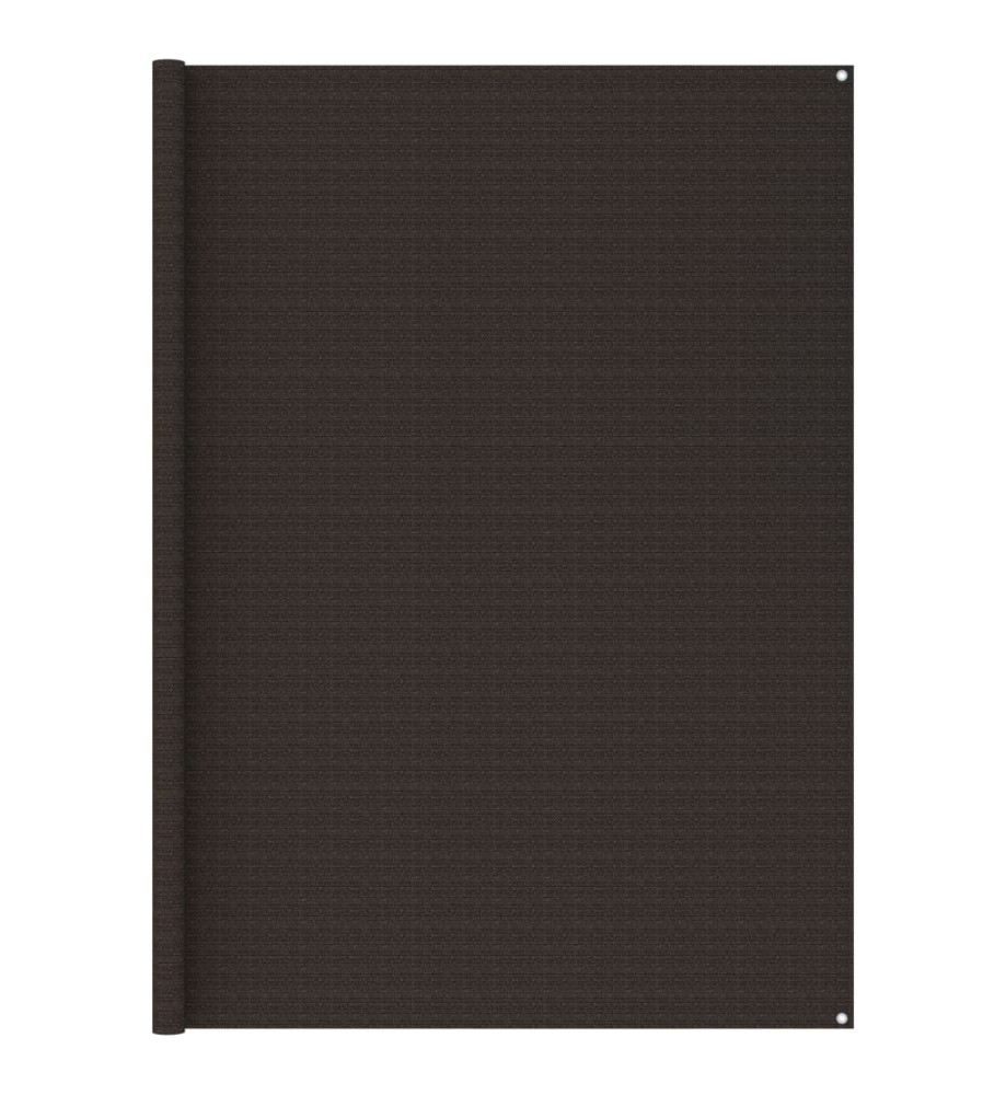 Tapis de tente 250x400 cm Marron