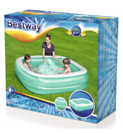 Bestway Piscine rectangulaire 201x150x51 cm Bleu