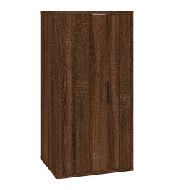 Ensemble de meubles TV 7 pcs Chêne marron Bois d'ingénierie