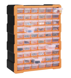 Organisateur multi-tiroirs avec 60 tiroirs 38x16x47,5 cm