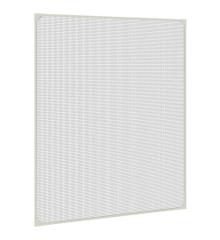 Moustiquaire magnétique pour fenêtres blanc 100x120 cm