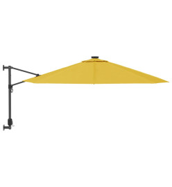 Parasol mural jaune 290 cm