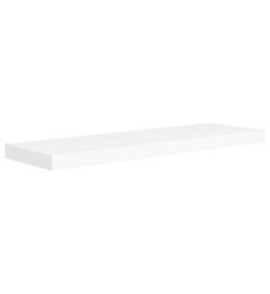 Étagères murales flottantes 4 pcs Blanc 80x23,5x3,8 cm MDF