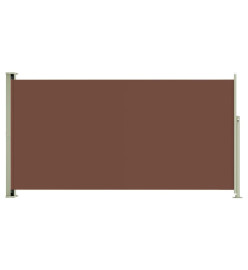 Auvent latéral rétractable de patio 160x300 cm Marron