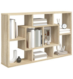 Étagère murale Chêne Sonoma 85x16x52,5 cm Bois d'ingénierie