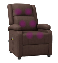 Fauteuil de massage Marron Similicuir