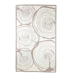 Esschert Design Tapis d'extérieur 240x150 cm Anneaux ascendants