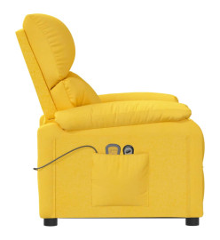 Fauteuil de massage Jaune Tissu