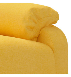 Fauteuil de massage Jaune Tissu